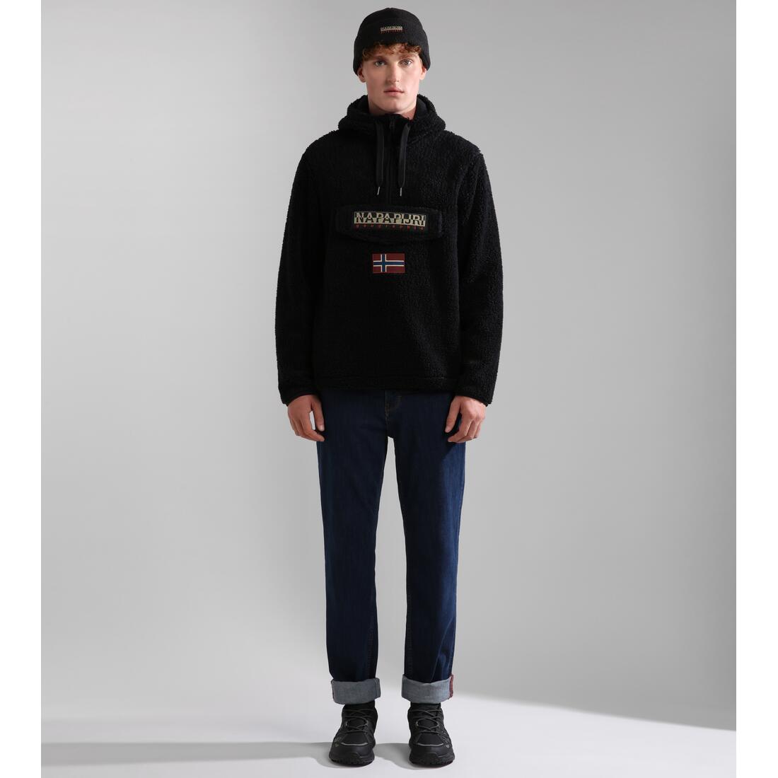 sweat-shirt T-BURGEE HZH HOMME noir 6/6