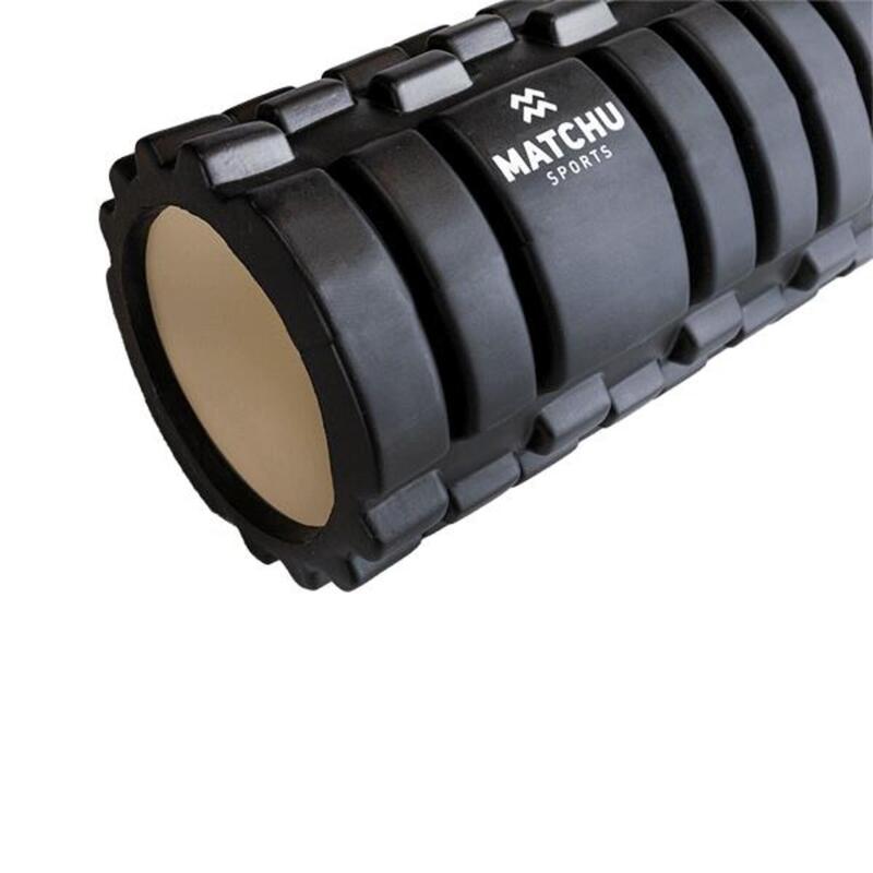 Foam roller / Rolo de espuma / rolo de fitness 33cm - Ø 14cm - preto