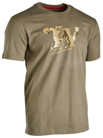 Tee-shirt à manches courtes Springer kaki Winchester