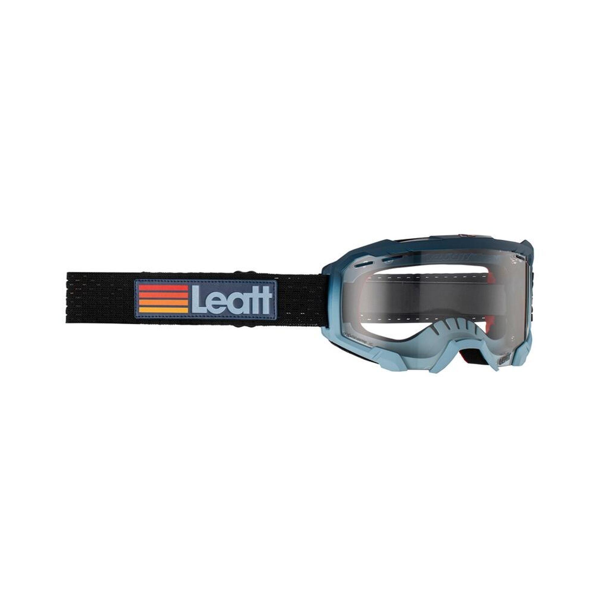 Leatt - Velocity Mtb 4.0 Goggle Titanium - Lunettes De Protection - Noir - Taille Unique - Decathlon