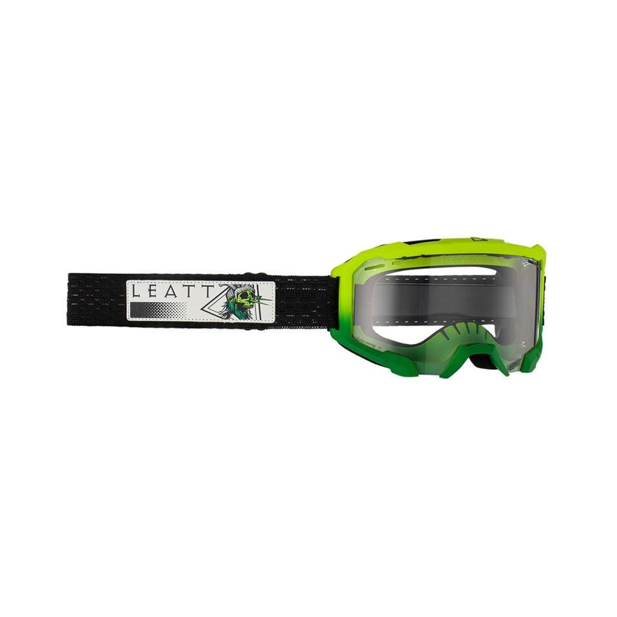 Leatt - Velocity Mtb 4.0 Goggle Zombie - Lunettes De Protection - Noir|vert - Taille Unique - Decathlon