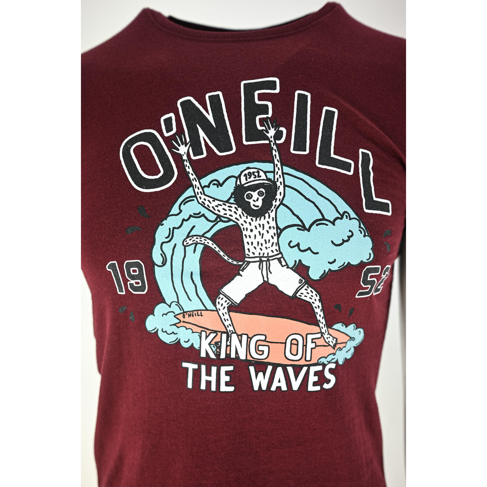 T-shirt O'Neill LB King Of Waves SS, Rouge, Enfants 4/5