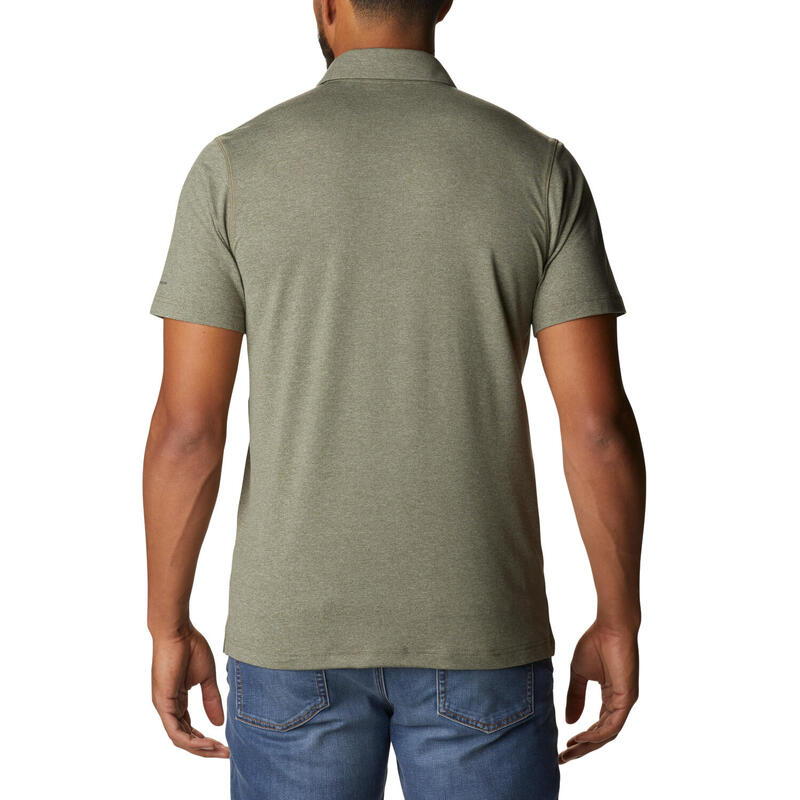 Férfi pólóing, Columbia Tech Trail Polo Shirt, zöld