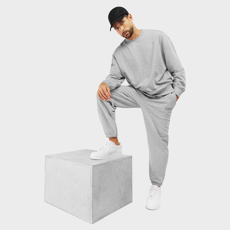 Pantalón chándal lifestyle SIROKO Bridge Gris Perla Hombre