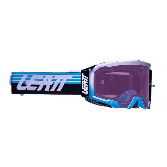 Maschera Leatt Velocity 5.5 Iriz Aqua - Schermo viola 78%