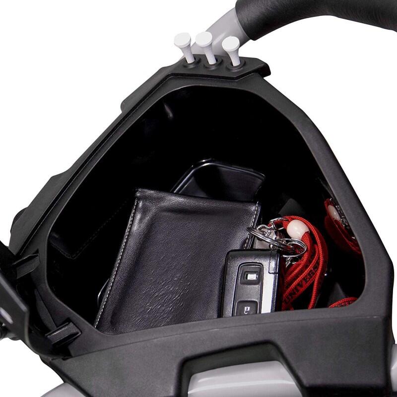 Carrito de Golf Rv1s Rueda Giratoria Rovic Artic/Negro Unisex 3/5
