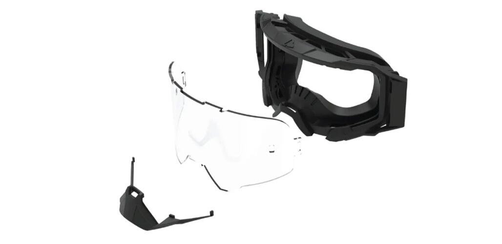 Masque VTT Velocity 5.0 Leatt avec lentille antibuée et pare-balles 5/5