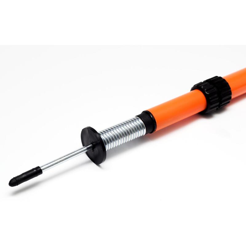 Pica Telescópica Altura Regulable con Pie Flexible VIMAS SPORT Naranja 90-170c m