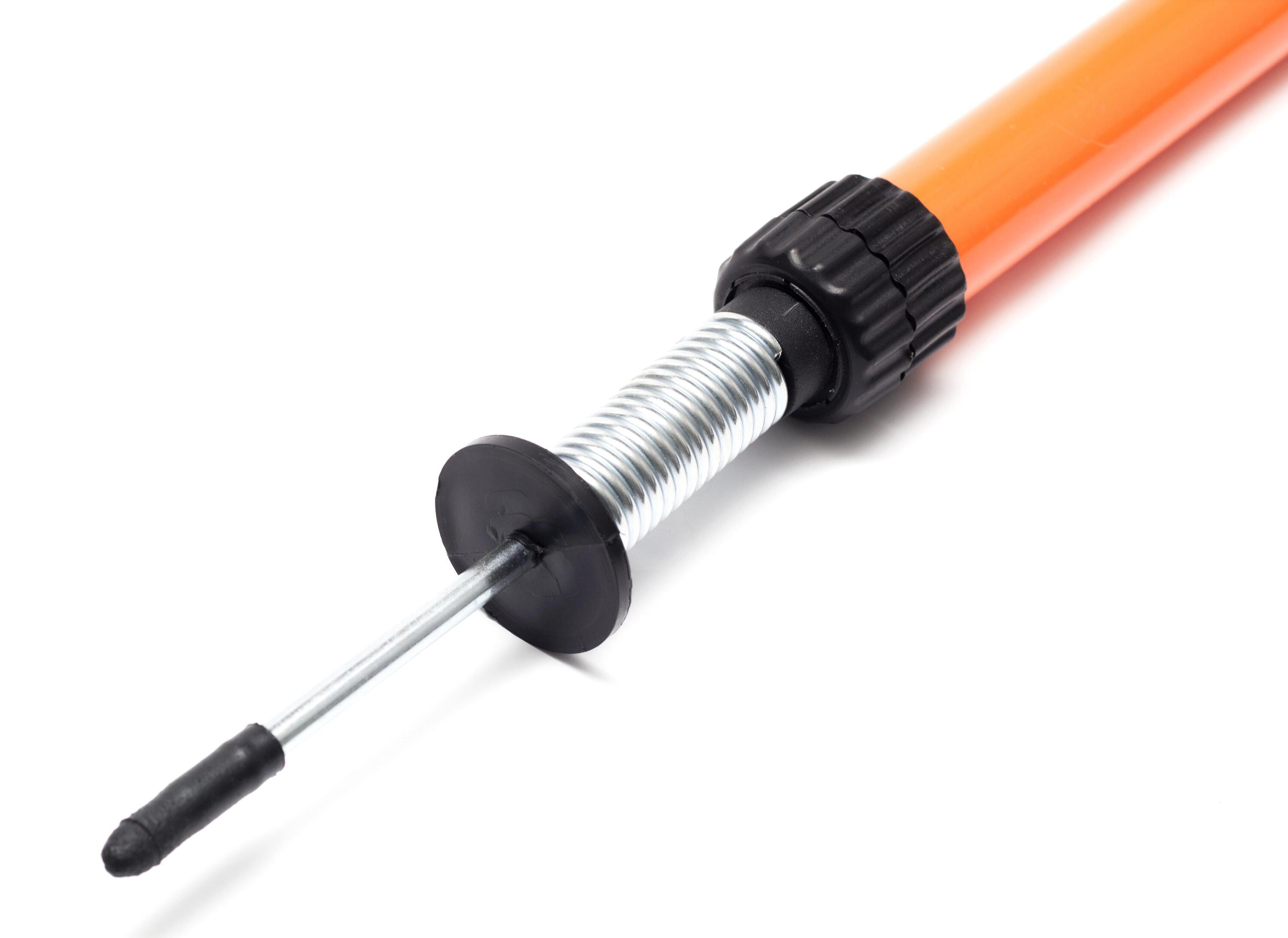 Pica Telescópica Altura Regulable con Pie Flexible VIMAS SPORT Naranja 90-170c m 2/3