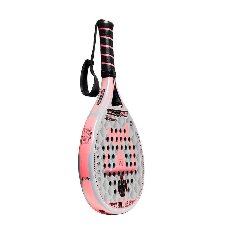 Furacão Black Crown Pro 2.0 raquete de padel cinzento-coral para adultos