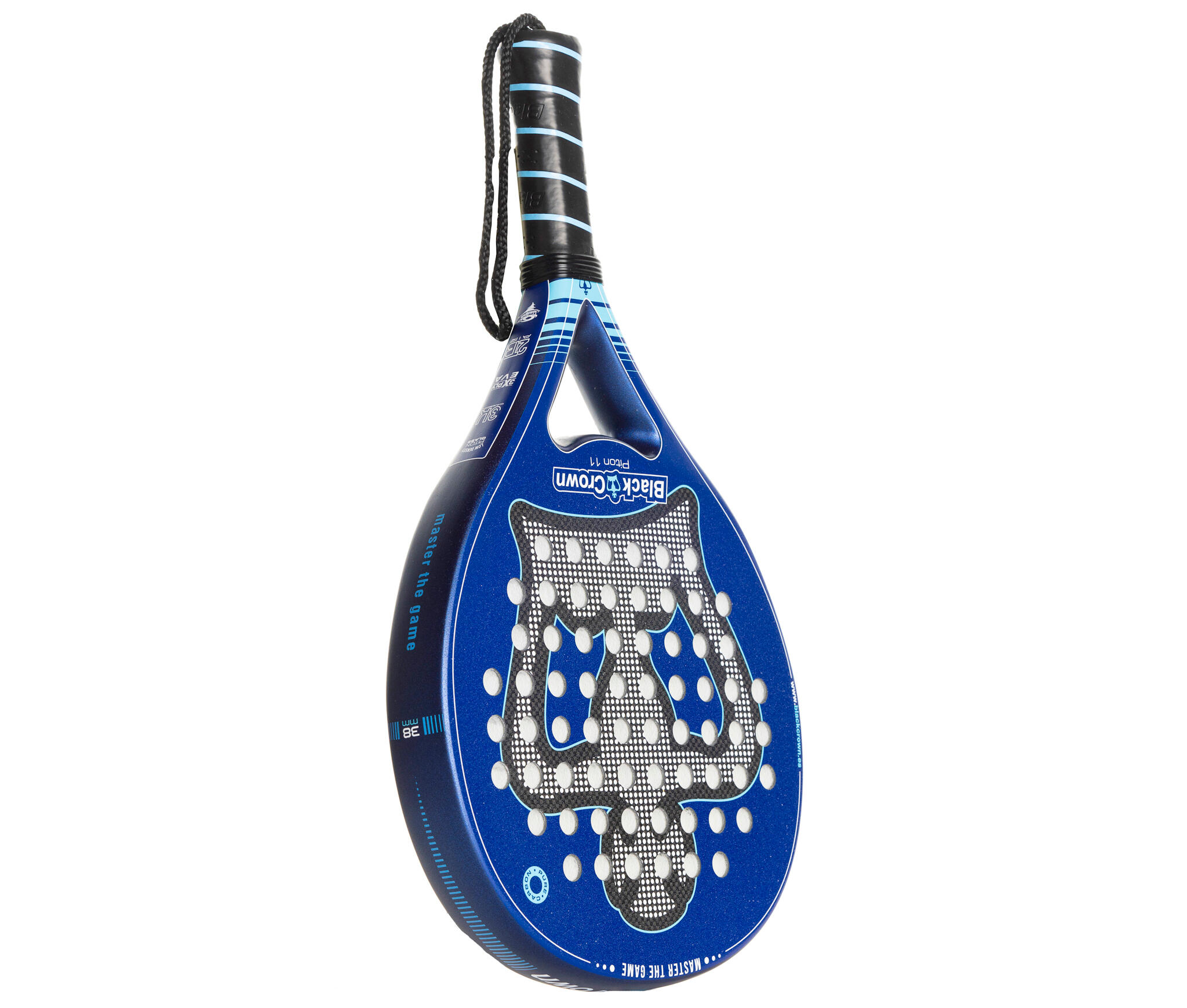 Pala de padel adulto Black Crown Piton 11 azul 3/5