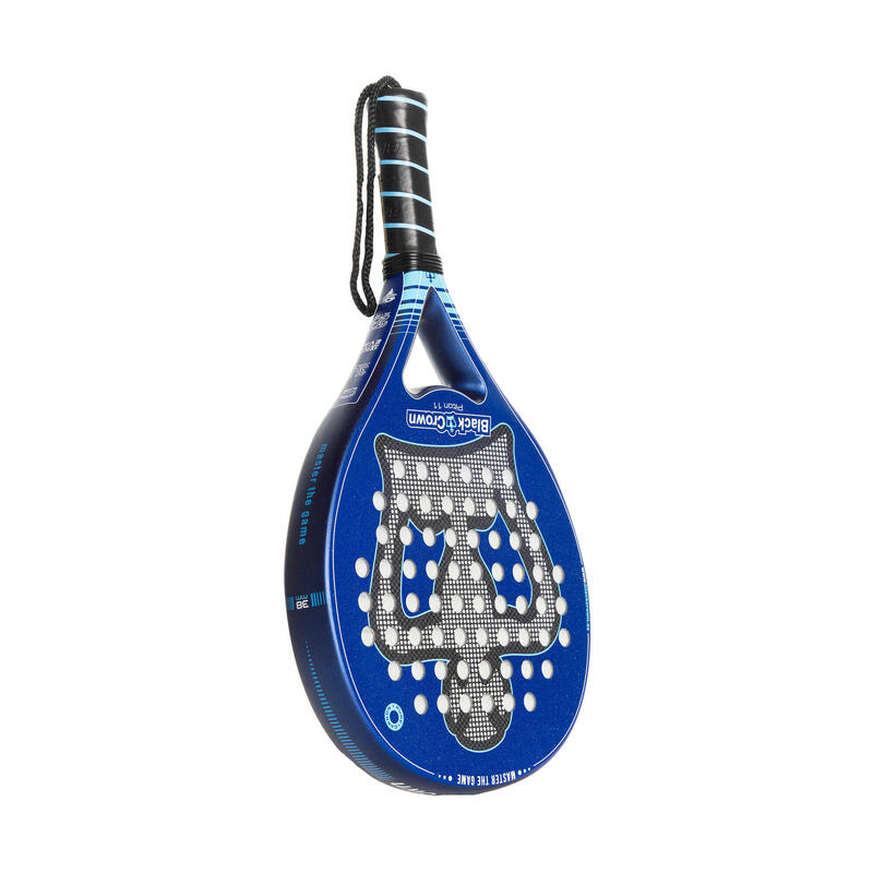 Black Crown Piton 11 volwassen padel racket blauw