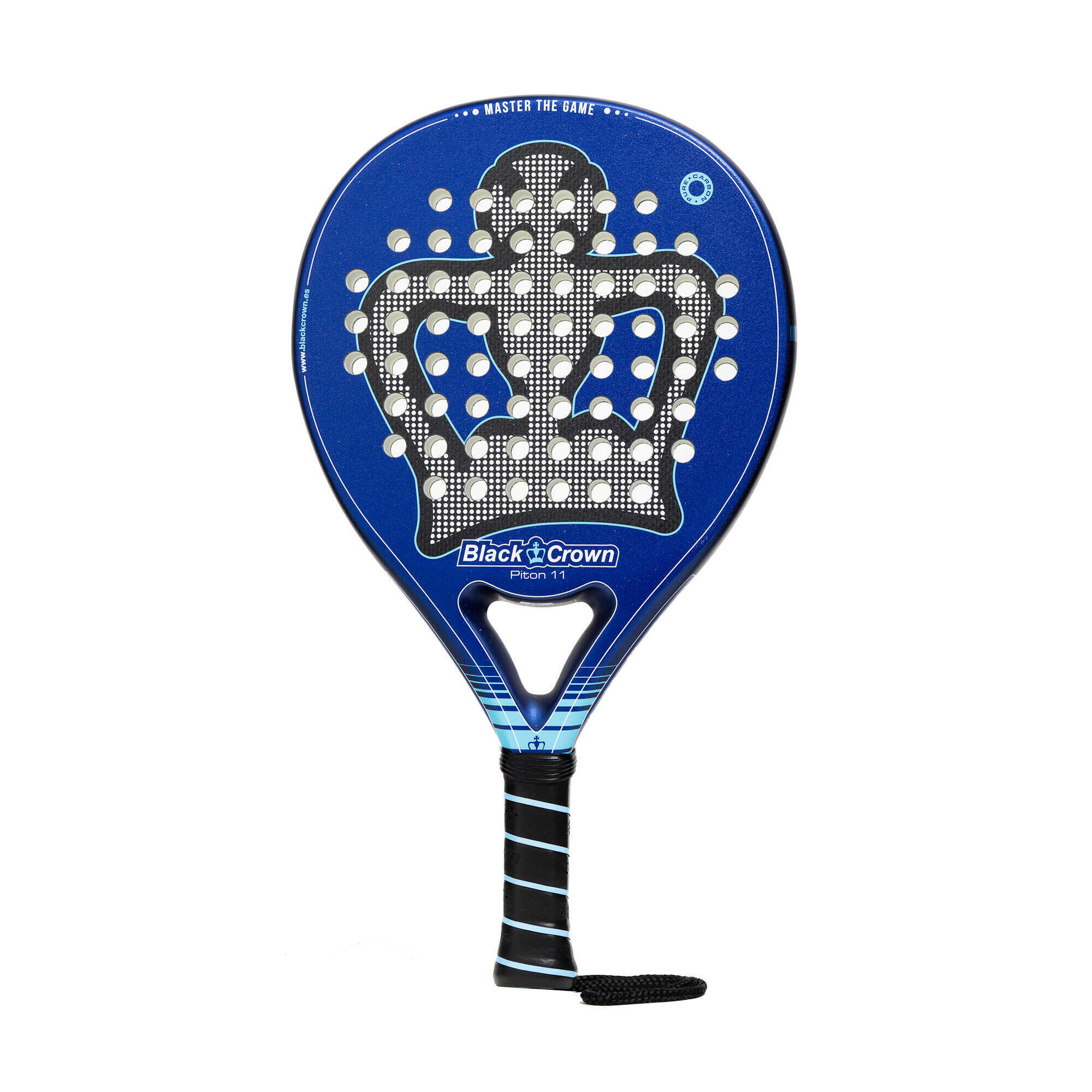 Black crown piton 11 raquete de padel azul adulto