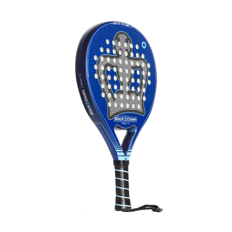 Black Crown Piton 11 volwassen padel racket blauw
