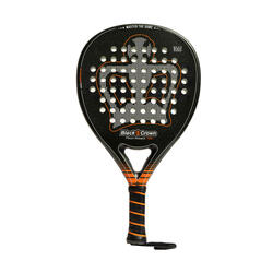 Lame de padel adulte Black Crown Piton Attack 16k vert