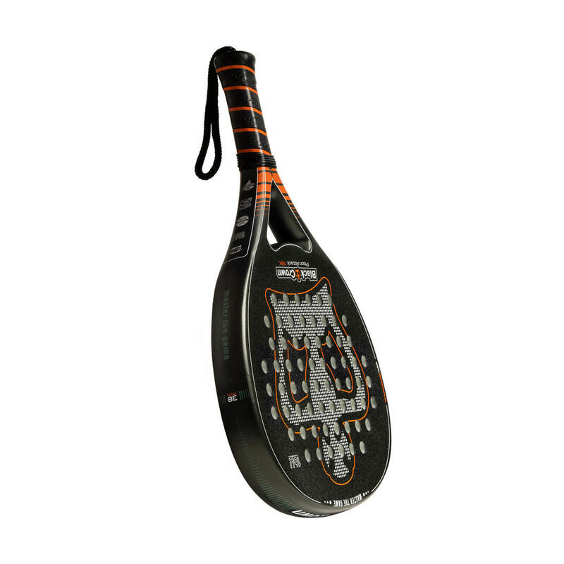 Lame de padel adulte Black Crown Piton Attack 16k vert