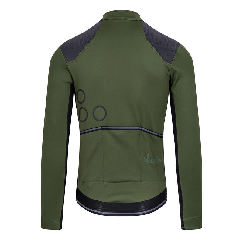 Heren wieler Jas Softshell Diep Winter Signature Geweergroen