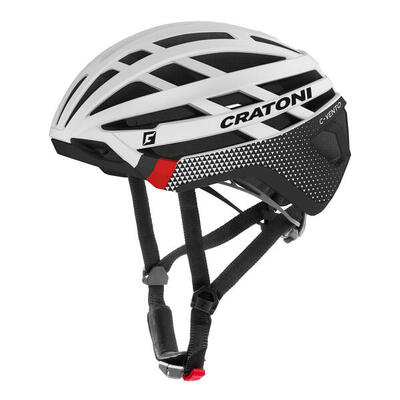 Gravel-Helm C-Vento weiß glänzend/matt