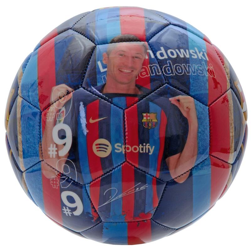 Piłka do piłki nożnej FC BARCELONA Robert Lewandowski R.5