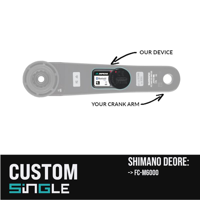 Medidor de potência – montagem do medidor na tua manivela - Shimano DEORE M6000