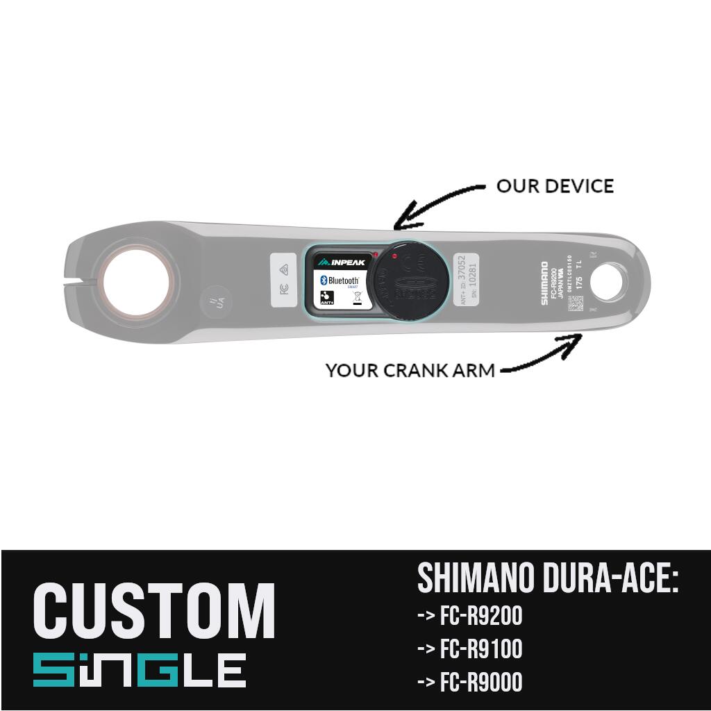 Inpeak - Powercrank Custom Shimano Dura-ace - Capteur - Taille Unique - Decathlon