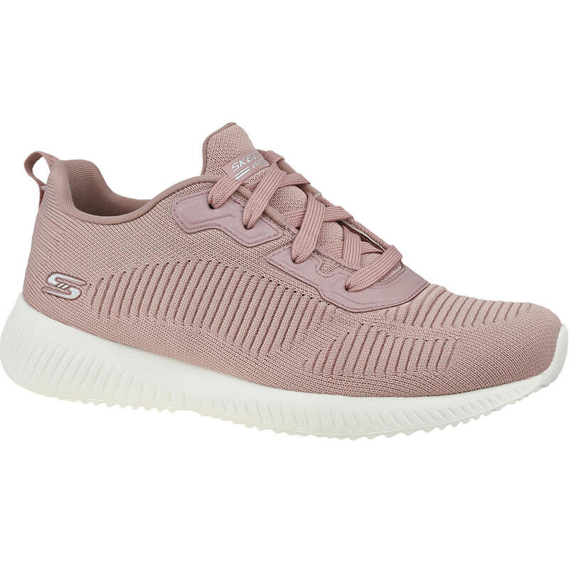 Zapatillas Deportivas Mujer SKECHERS BOBS SQUAD TOUGH TALK Rosa