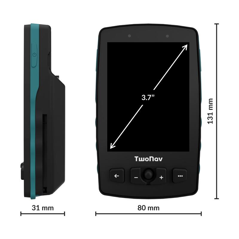 GPS Aventura 2 Plus Motor Niebieski TwoNav