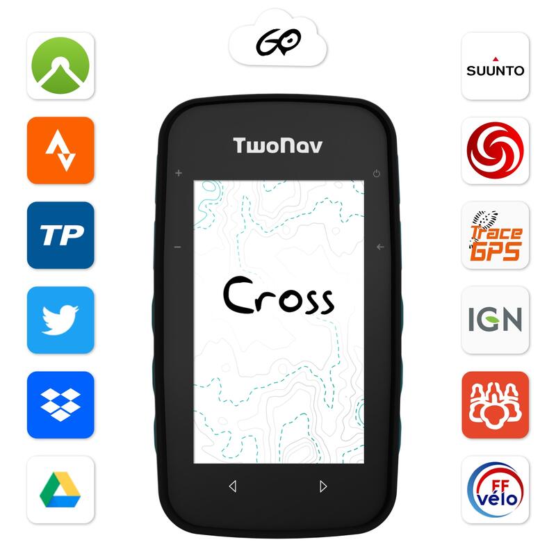 GPS Cross Plus Bleu TwoNav