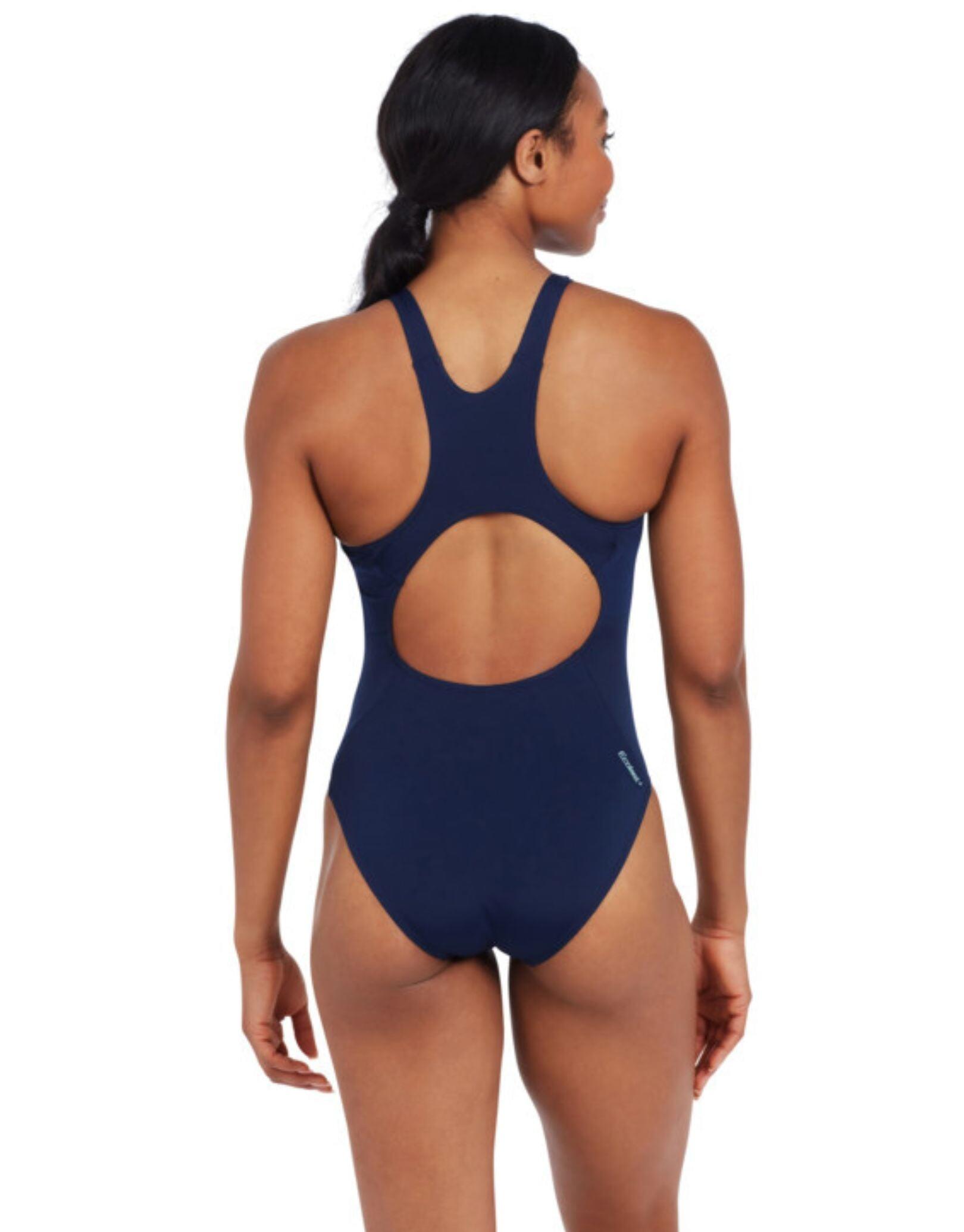 Costume da bagno Zoggs Cottesloe Powerback - Blu marino - Taglia 36 2/6