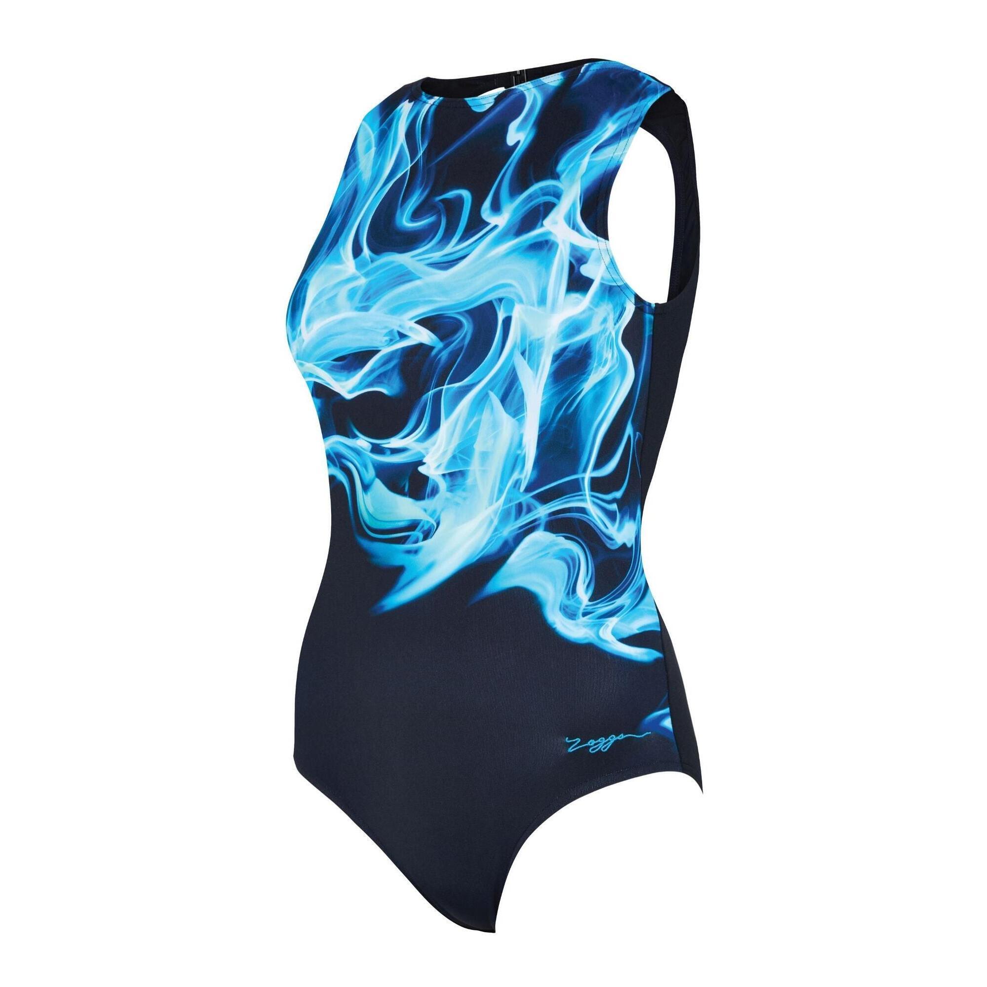 Women's 1-piece swimsuit Zoggs Hi Front