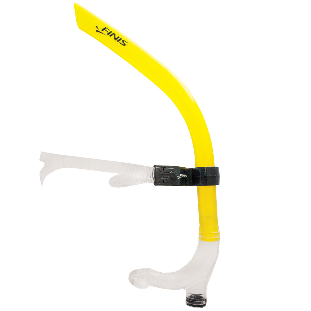 FINIS Junior Swimmer's Snorkel – Ages 7+, Silicone Mouthpiece, Purge Valve