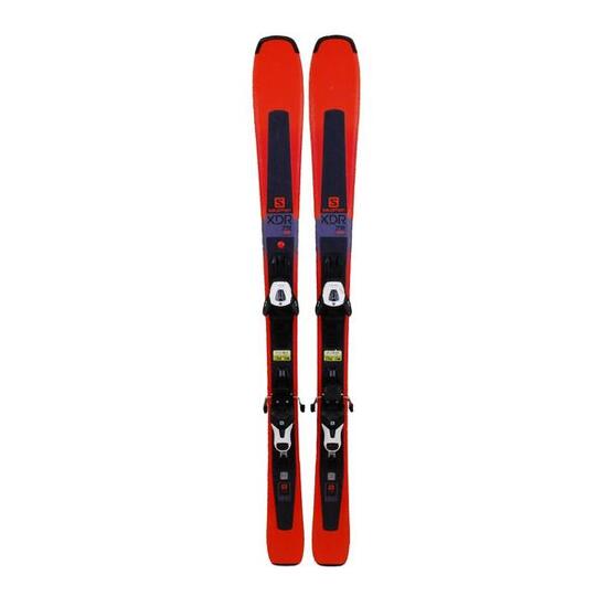 TWEEDEHANDS - Gebruikte Salomon Xdr 78 Str Ski + Bindingen