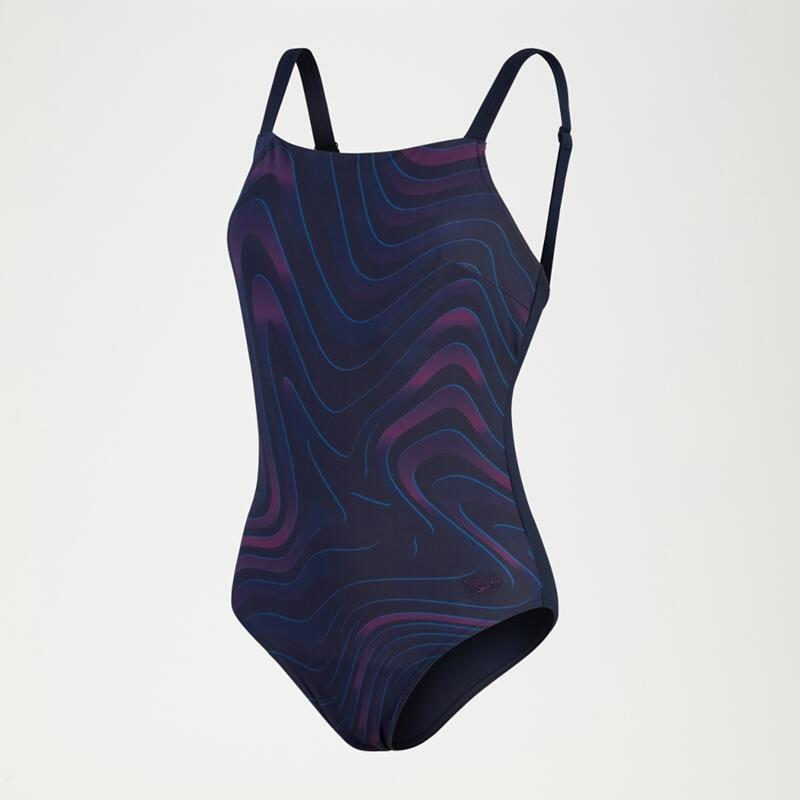 Costum de baie pentru femei Speedo AmberGlow Shaping, o singură piesă