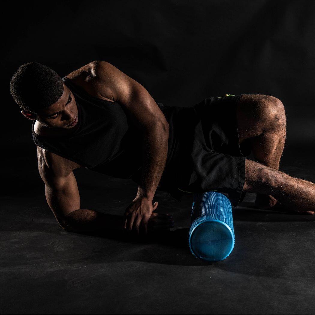 Foam Roller Zacht - Blauw - 45cm - Ø 15cm 5/5