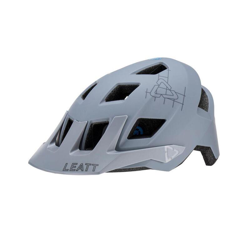 Casco ciclismo Uomo Mtb 1.0 All Mountain Grigio