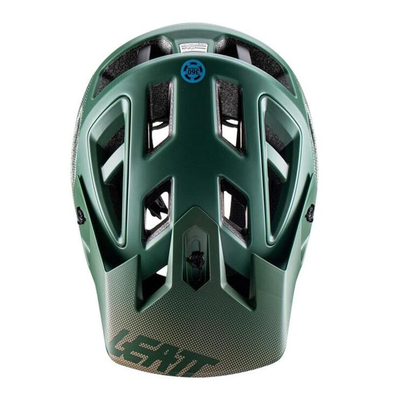 Casco ciclismo MTB uomo All Mountain verde