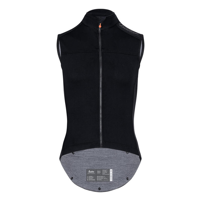 Gilet da ciclismo da uomo Softshell Inverno Con Luci OSRAM Incorporate Nero