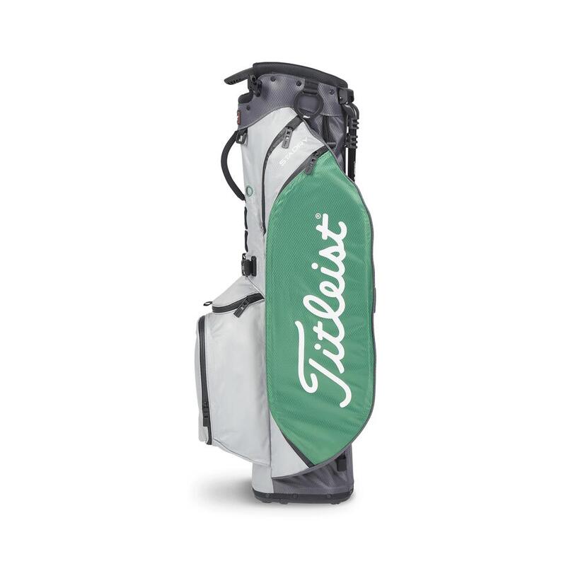 TB23SX2A-232 - 2023 PLAYERS 4 "STADRY" 防水高爾夫球支架包 - 灰色/綠色
