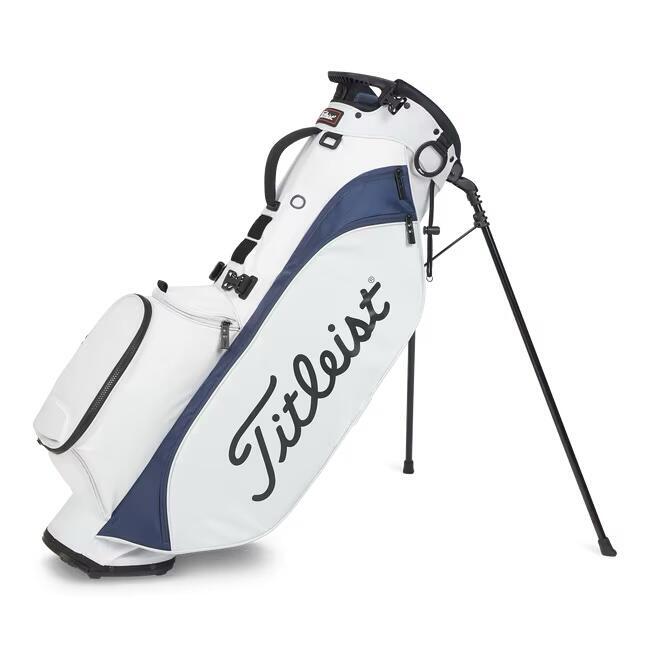 TB23SX4A-14 - 2023 PLAYERS 4 GOLF STAND BAG - WHITE/NAVY