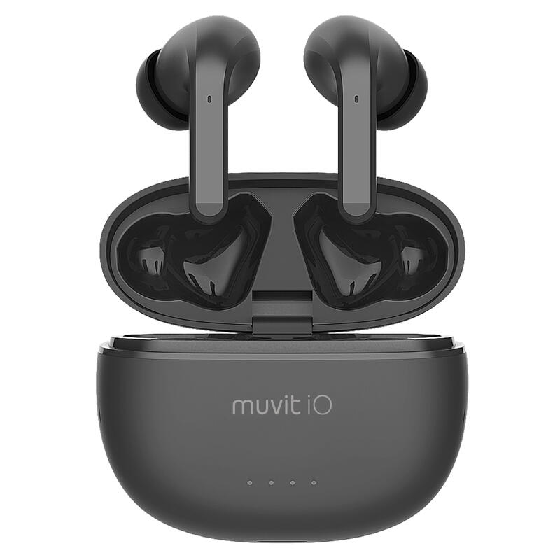 muvit iO Auriculares Smart True Wireless ENC/ANC negro