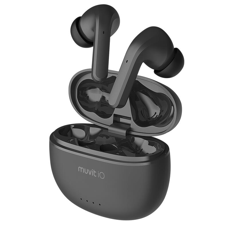 muvit iO Auriculares Smart True Wireless ENC/ANC negro