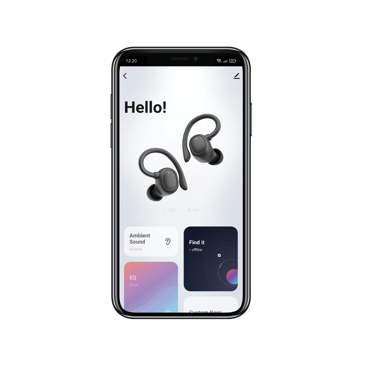 muvit iO Auriculares Smart True Wireless Sport ENC negro 6/7
