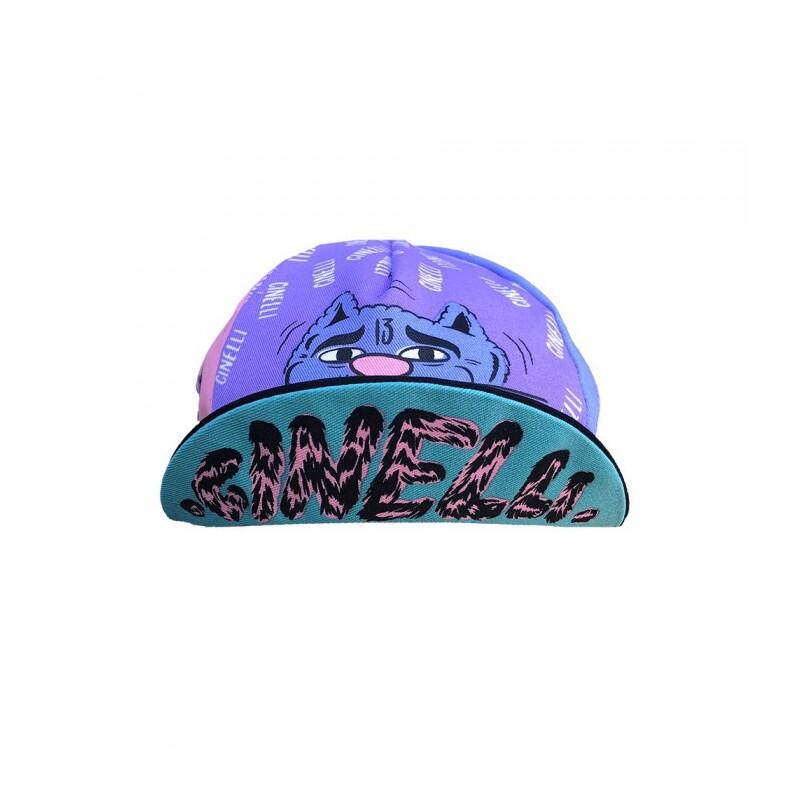 Gorra Ciclismo Cinelli diseño Gato Callejero 2/5