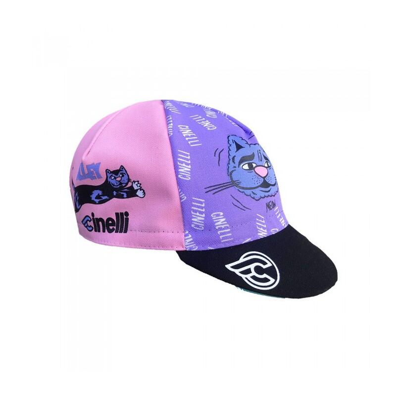 Gorra Ciclismo Cinelli diseño Gato Callejero