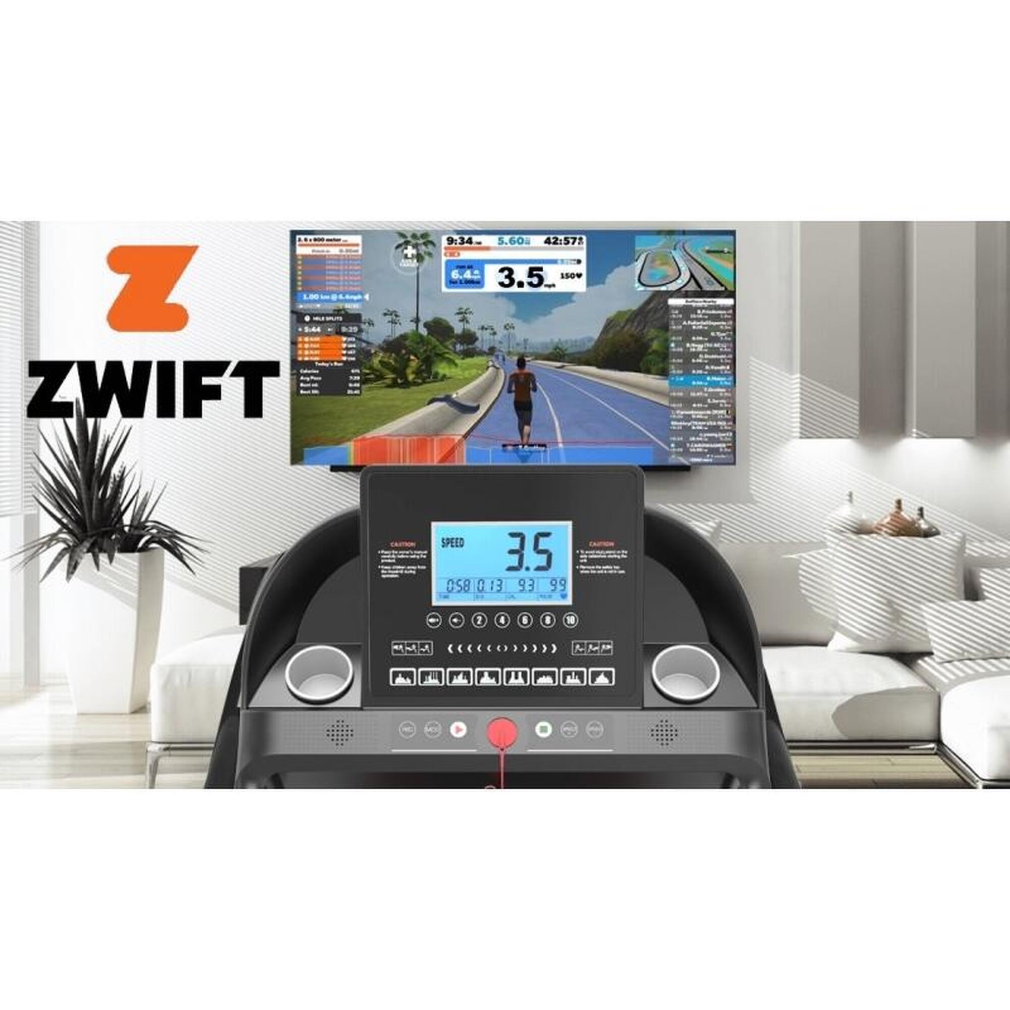 Banda de alergat electrica Bodyfit Z6500, motor de 3.0 CP, viteza maxim 16 km/h,