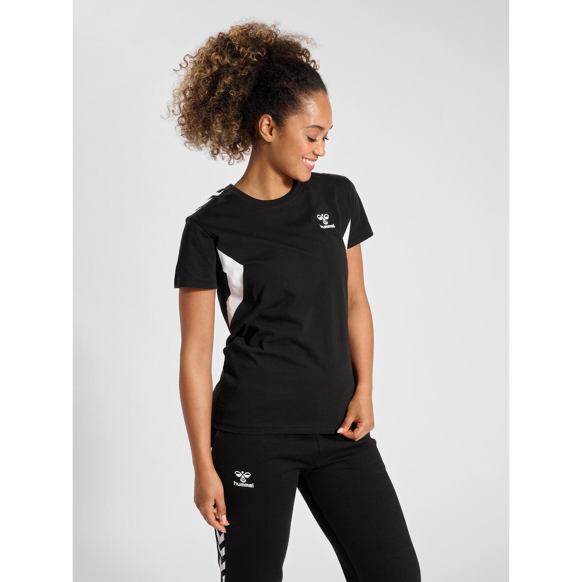 Hummel - Enfiler T-shirt Hmlstaltic Femme Hummel - Maillot Manches Courtes - Noir - 36 Xs - Decathlon
