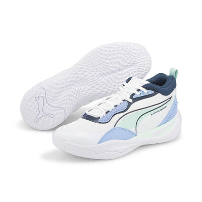 Scarpe da basket Playmaker Pro PUMA White Minty Burst Green