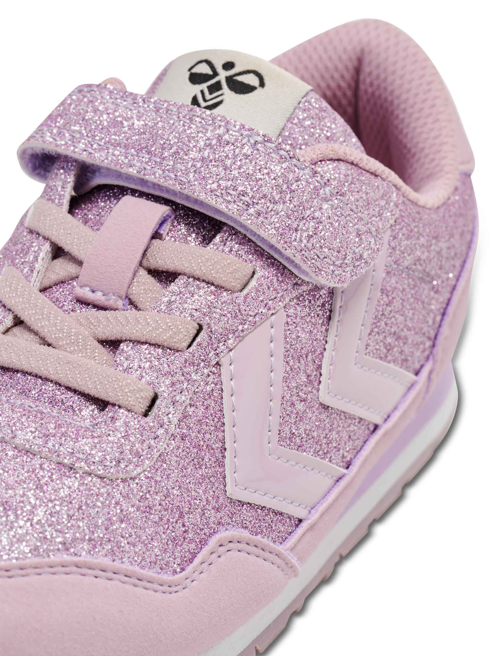 Klettverschluss Sneaker Reflex Glitter Kinder 5/7