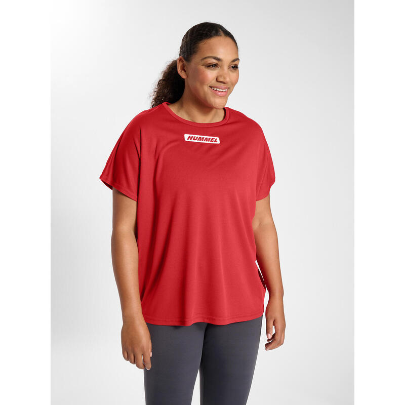 T-Shirt Hmlte Training Damen Atmungsaktiv Feuchtigkeitsabsorbierenden Hummel