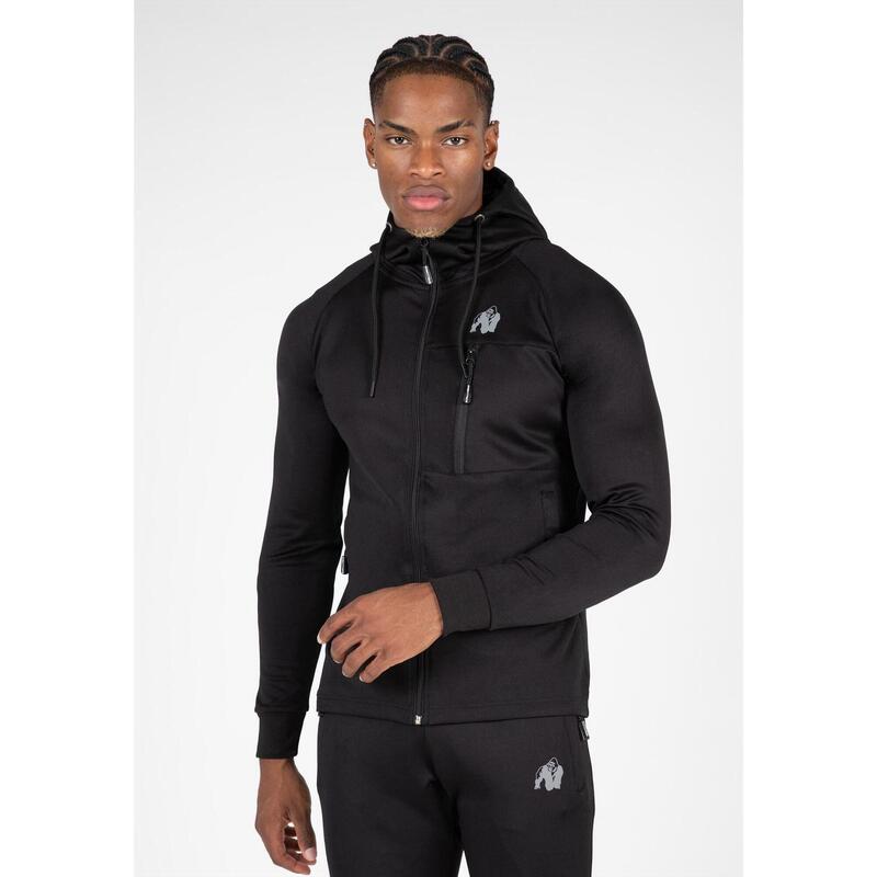 Gorilla Wear Scottsdale Trainingsjas - Track jacket - Zwart/Black - 2XL